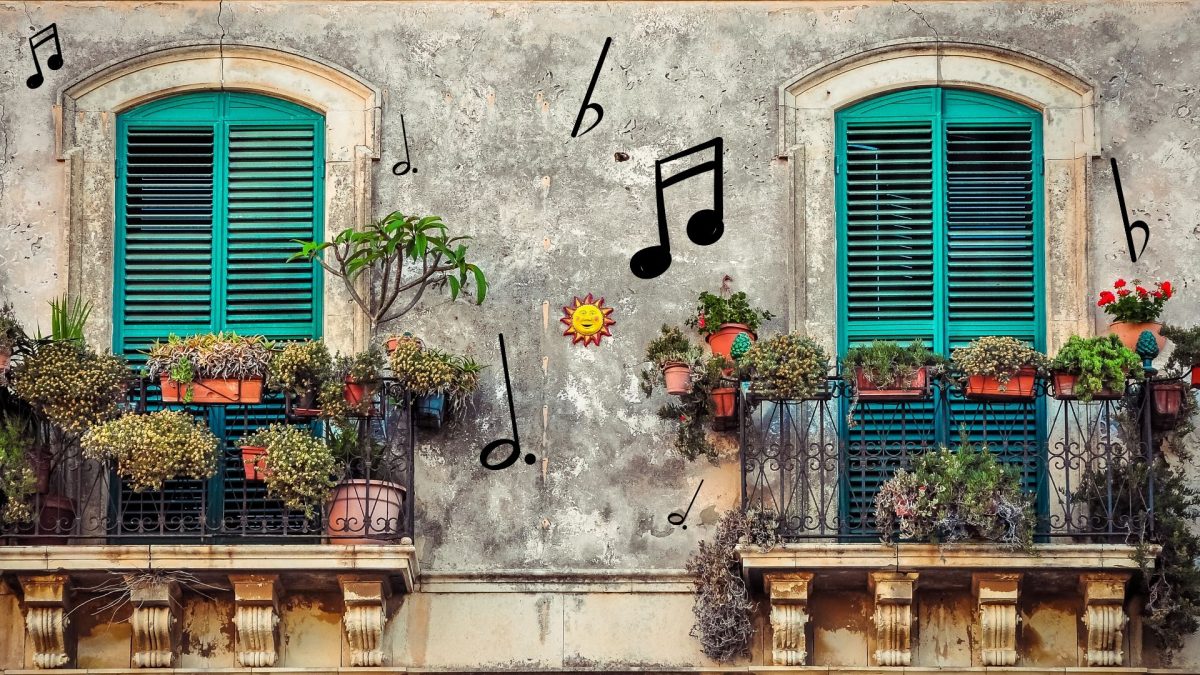 Balconi sonori: l’Italia vicina nella musica